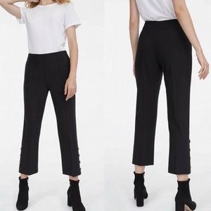 Club Monaco Linnzie Cropped Pants Black 00